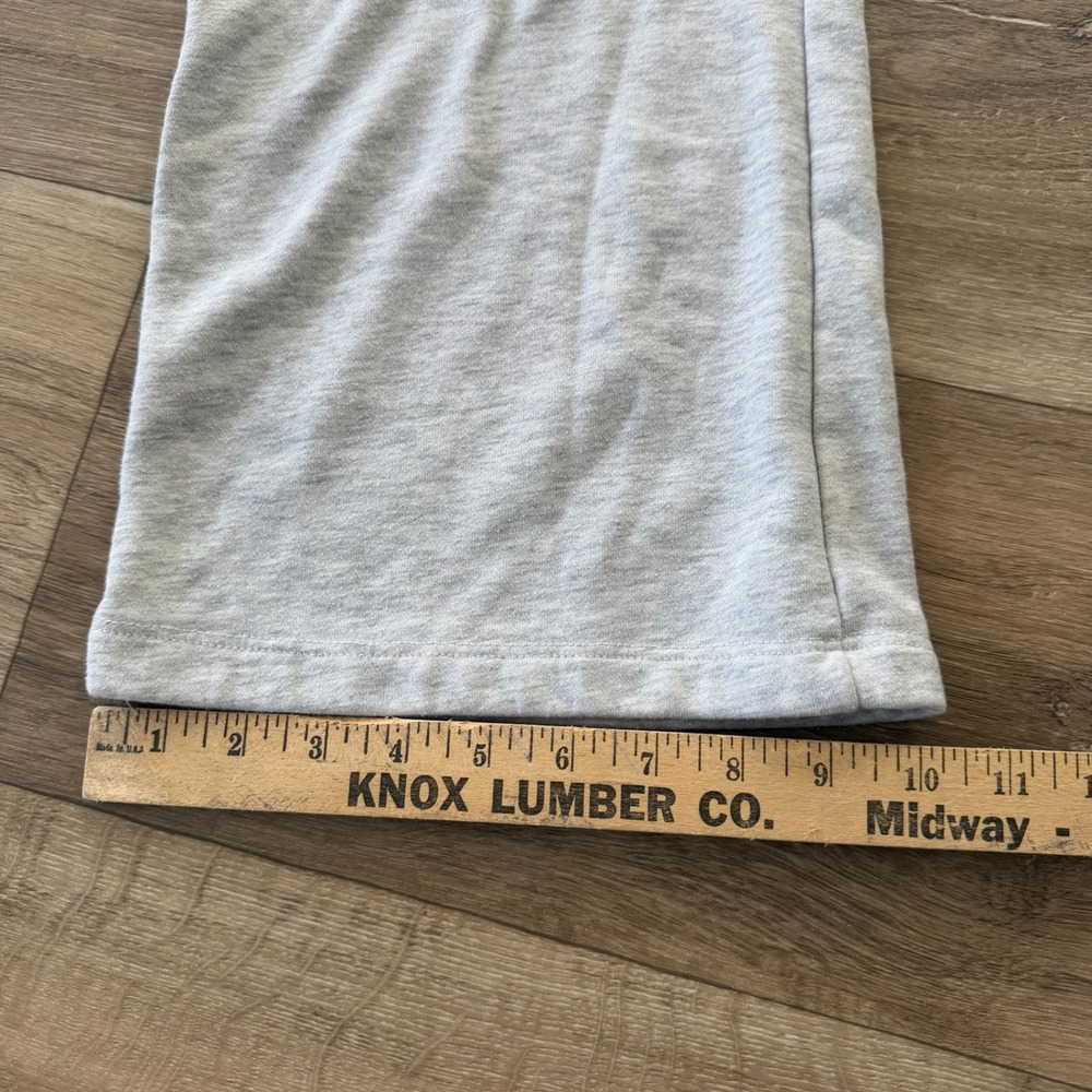Forever 21 Womens Heather Gray Wide Leg Sweatpants Lounge Pants Size M - Picture 4 of 7